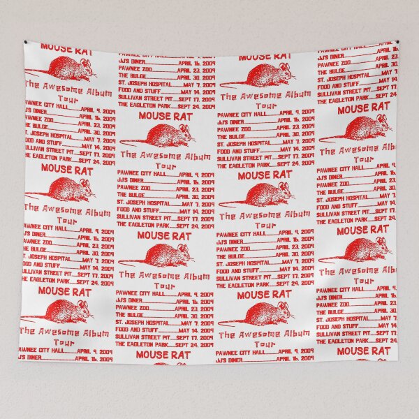 Item preview, Parks and Rec Mouse Rat designed and sold by AnalogDesigns.