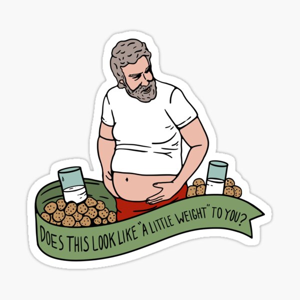 Artikel-Vorschau von Der Weihnachtsmann „ein kleines Gewicht“, designt und verkauft von Premodesignco.
