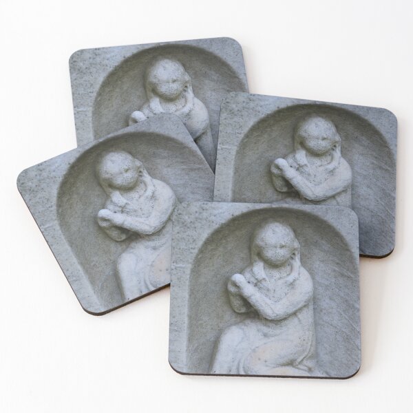 Item preview, Eroded Gravestone with Faceless Child designed and sold by Theophanes Avery.