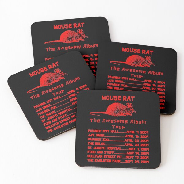 Item preview, Parks and Rec Mouse Rat designed and sold by AnalogDesigns.
