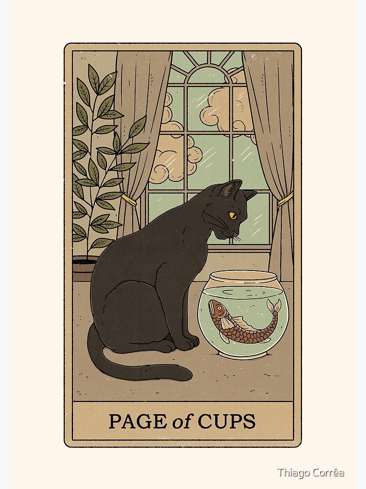 Page of Cups | Art Print