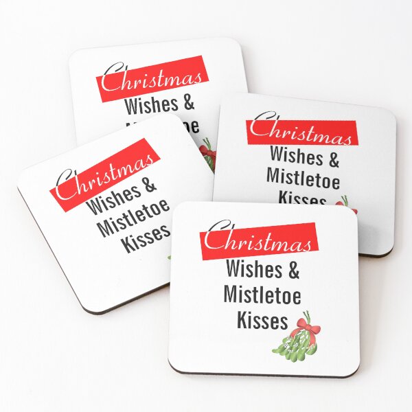 Artikelvorschau, Weihnachtswünsche & Mistelküsse entworfen und verkauft von WeTrieditatHome.