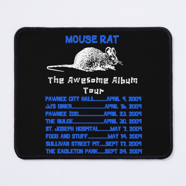 Item preview, Parks and Rec Mouse Rat designed and sold by AnalogDesigns.