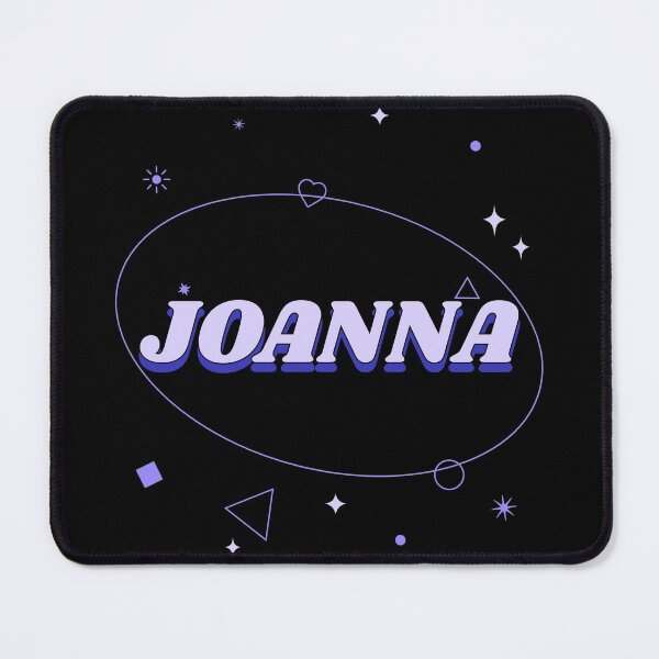 Item preview, Joanna is my name purple custom personalized design designed and sold by CreatedbyJR.