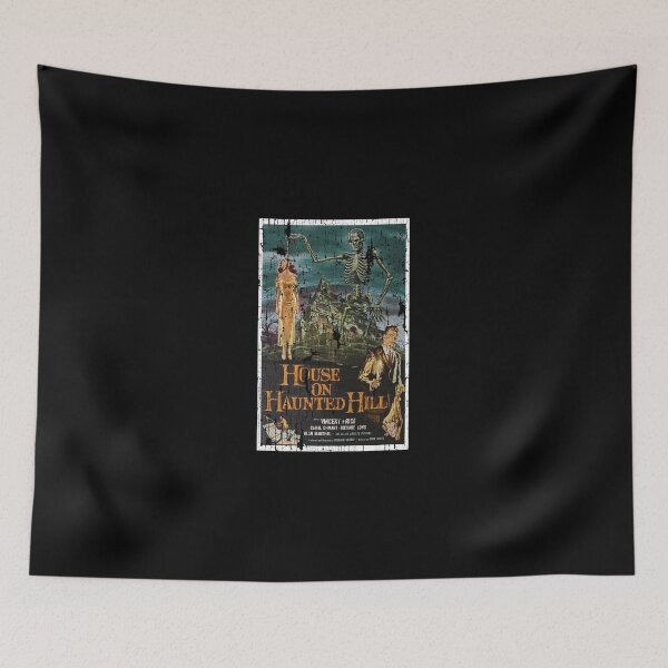 Item preview, House on Haunted Hill Movie Vintage Poster designed and sold by Flying Jake.