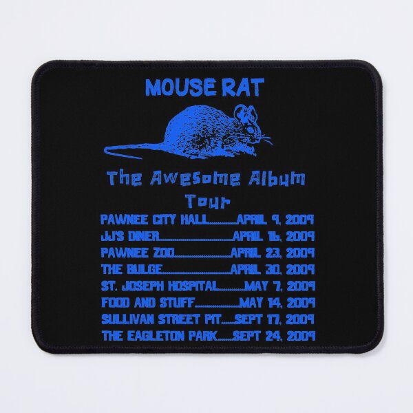 Item preview, Parks and Rec Mouse Rat designed and sold by AnalogDesigns.