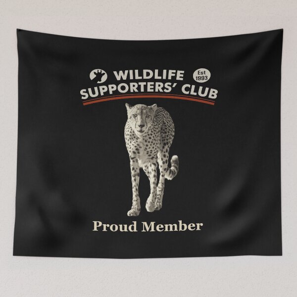 Item preview, Cheetah on Patrol Wildlife Supporters' Club designed and sold by Scotch Macaskill.