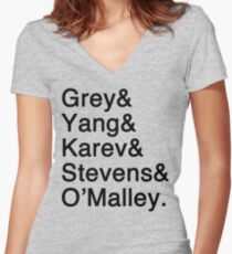 MAGIC Interns Women's Fitted V-Neck T-Shirt