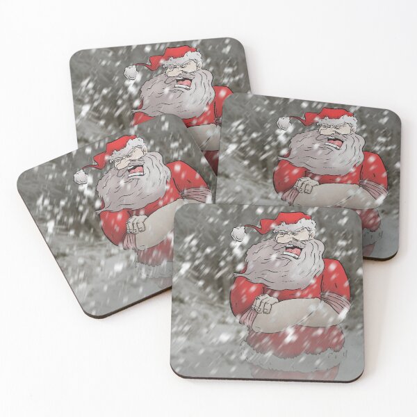 Item preview, Santa in a Snow Storm  designed and sold by TheKingLobotomy.