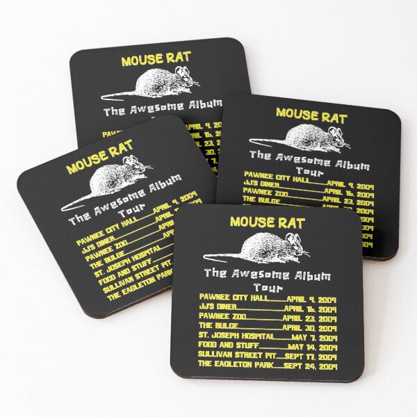 Item preview, Parks and Rec Mouse Rat designed and sold by AnalogDesigns.