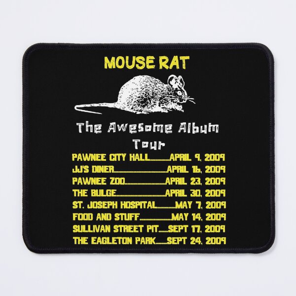 Item preview, Parks and Rec Mouse Rat designed and sold by AnalogDesigns.