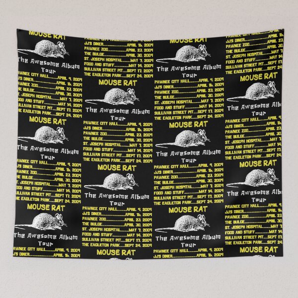 Item preview, Parks and Rec Mouse Rat designed and sold by AnalogDesigns.