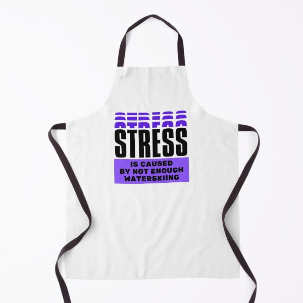 Item preview, Stress is caused by not enough waterskiing designed and sold by TheGreenGoat.