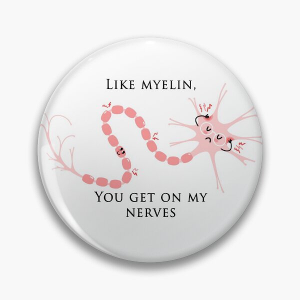 Item preview, Cute Myelinated Neuron  designed and sold by siickslack.