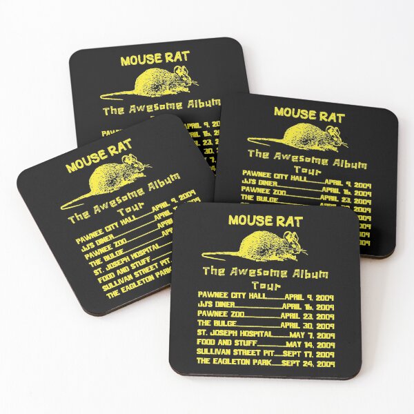 Item preview, Parks and Rec Mouse Rat designed and sold by AnalogDesigns.