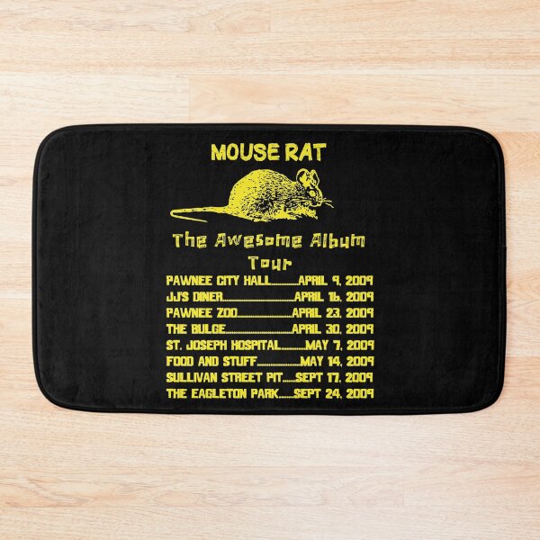 Item preview, Parks and Rec Mouse Rat designed and sold by AnalogDesigns.