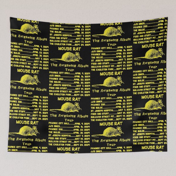 Item preview, Parks and Rec Mouse Rat designed and sold by AnalogDesigns.