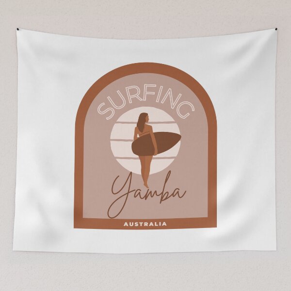 Item preview, Surfing Yamba Australia designed and sold by Zaprinda.