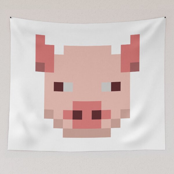 Item preview, Pixel art farm animal pig designed and sold by EngineerGoC.