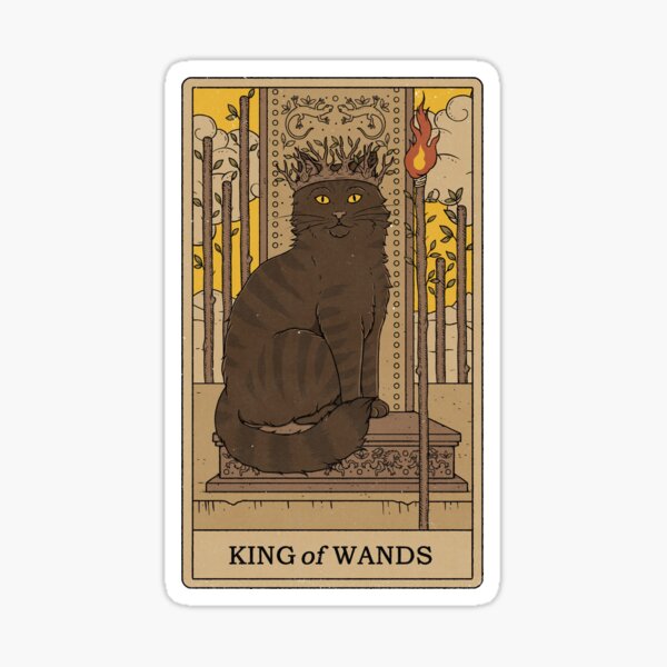 Item preview, King of Wands designed and sold by Thiago Corrêa.