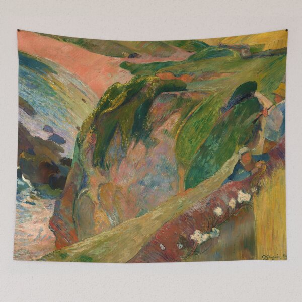 Item preview, The Flageolet Player on the Cliff by Paul Gauguin (1889) designed and sold by allhistory.