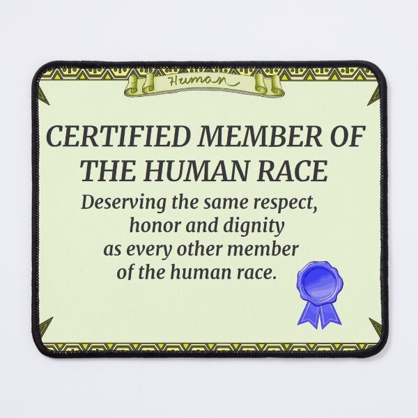 Item preview, MEMBER OF THE HUMAN RACE designed and sold by KarlyleTomms.