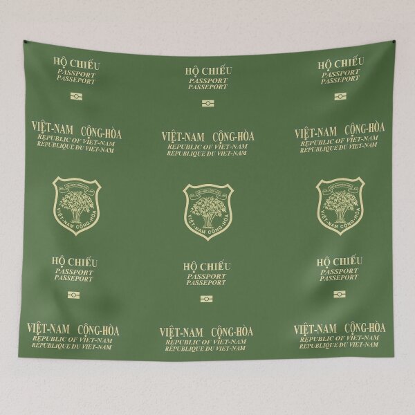 Item preview, Vietnamese Passport Holder - Việt Nam Cộng hòa Hộ chiếu   designed and sold by RBEnt.