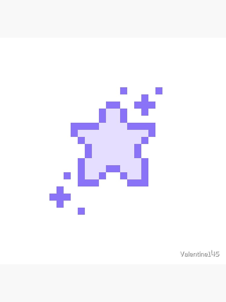 Cute Pixel Art Star