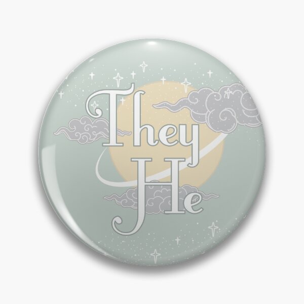 Item preview, Green Fantasy They/He Pronouns  designed and sold by MoonMint.