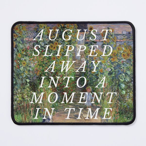 Item preview, Taylor Swift August Lyrics Claude Monet Painting designed and sold by paulinafalcucci.