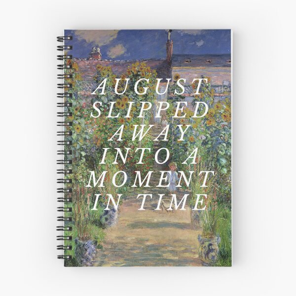 Item preview, Taylor Swift August Lyrics Claude Monet Painting designed and sold by paulinafalcucci.