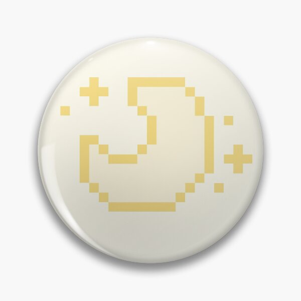 Item preview, Cute pixel art moon designed and sold by Valentine145.