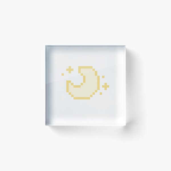 Item preview, Cute pixel art moon designed and sold by Valentine145.