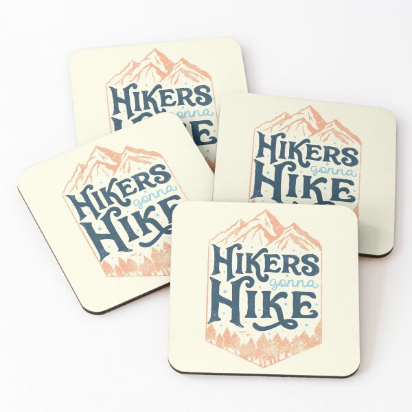 Item preview, Hikers Gonna Hike by Tobe Fonseca designed and sold by Tobe Fonseca®.