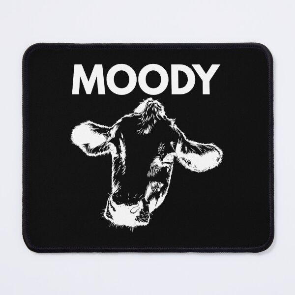Item preview, Moody Cow in White designed and sold by foramelie.