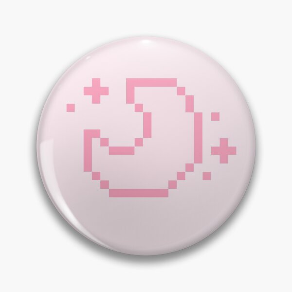 Item preview, Cute pixel art moon designed and sold by Valentine145.