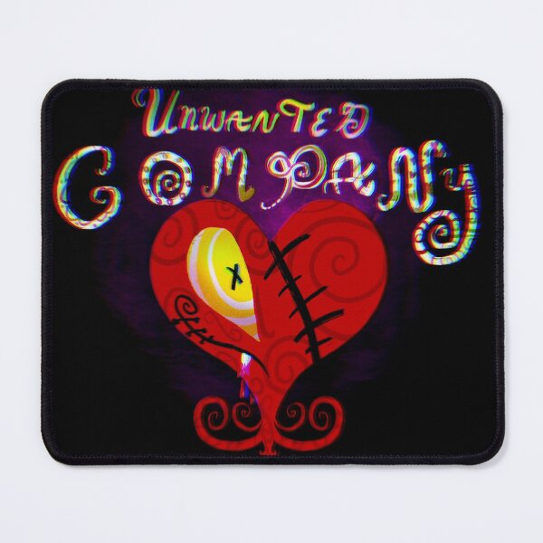 Item preview, Ghost Heart - Black&Pink Background (Unwanted Company) designed and sold by Unwanted Company.