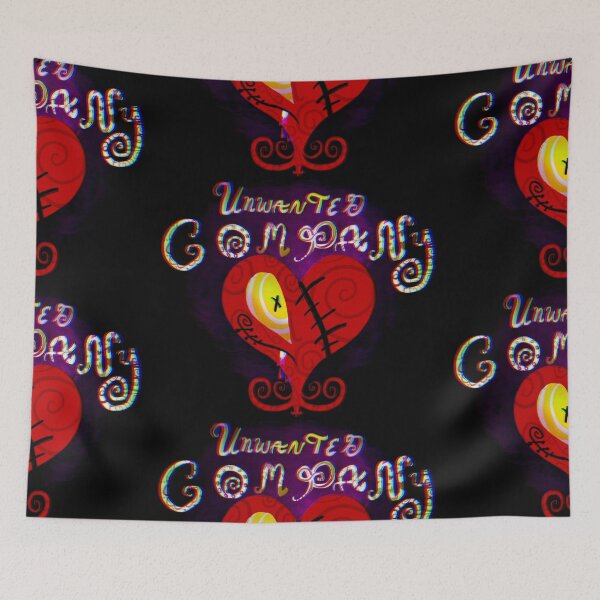 Item preview, Ghost Heart - Black&Pink Background (Unwanted Company) designed and sold by Unwanted Company.