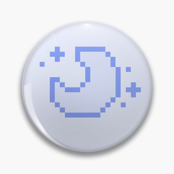 Item preview, Cute pixel art moon designed and sold by Valentine145.