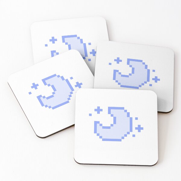 Item preview, Cute pixel art moon designed and sold by Valentine145.