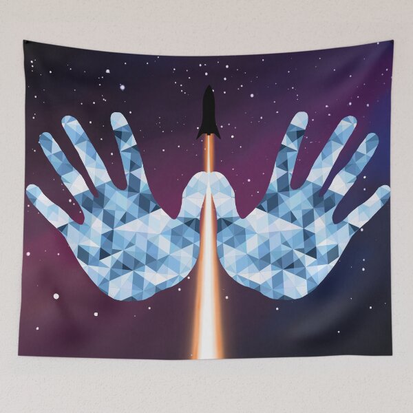 Item preview, Diamond Hands (Colored) designed and sold by Jeiku-Art.