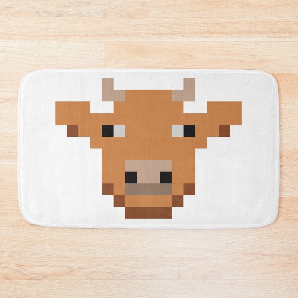 Item preview, Pixel art farm animal cow designed and sold by EngineerGoC.