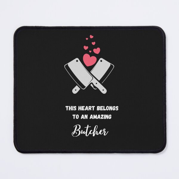 Item preview, This heart belongs to an amazing butcher, valentine hearts designed and sold by ApparelByGriph.