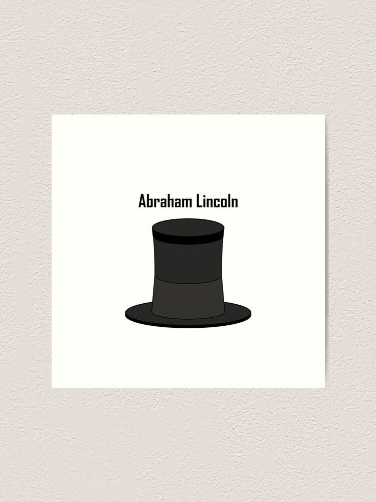 Lincoln's Gettysburg Address and Stovepipe Hat Magnet – The