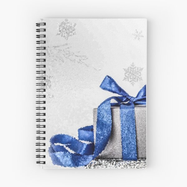 Item preview, Blue and Silver Christmas Gift designed and sold by MathenaArt.