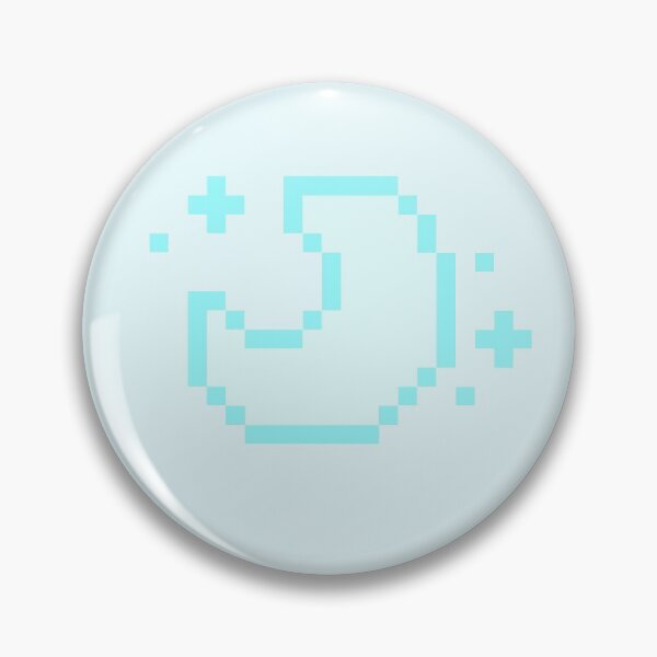 Item preview, Cute pixel art moon designed and sold by Valentine145.
