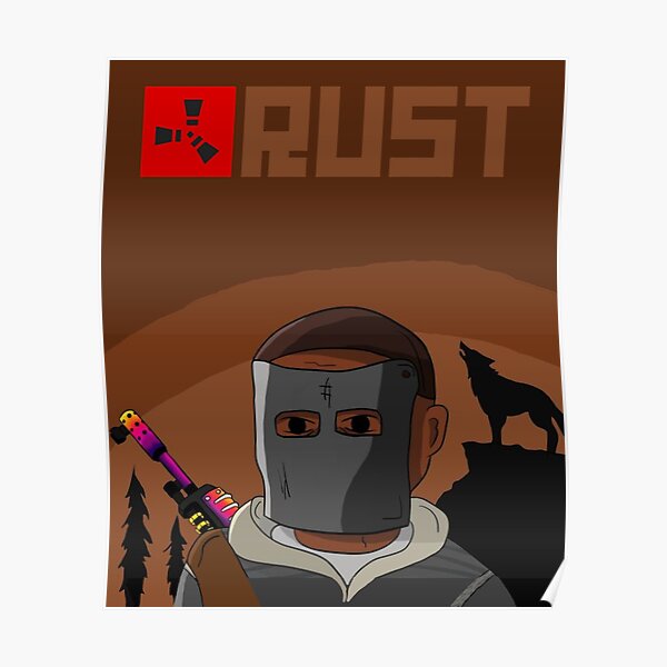 rust video game art