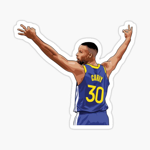 Stephen Curry Vector Dos Qiangy Sticker