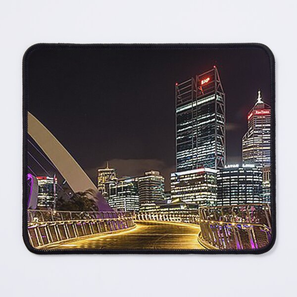 Artikelvorschau, Perth Australien, Perth Nightscape, Perth City Skyline, Perth Wolkenkratzer, Down Under entworfen und verkauft von Nostrathomas66.