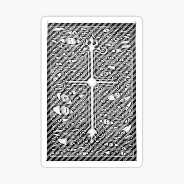 "CROSS BOY" Sticker for Sale by aetchdiesel Redbubble